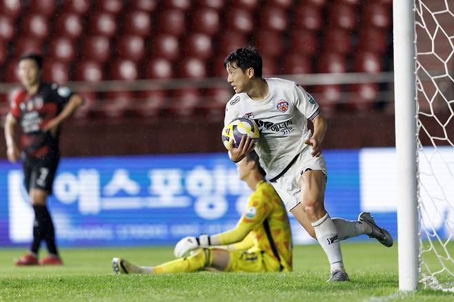 포항전에서 득점한 남태희.   사진=프로축구연맹 제공 