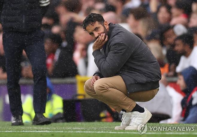 맨유의 후벵 아모링 감독_[EPA=연합뉴스]