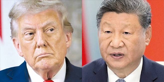 도널드 트럼프 미국 대통령·시진핑 중국 국가주석