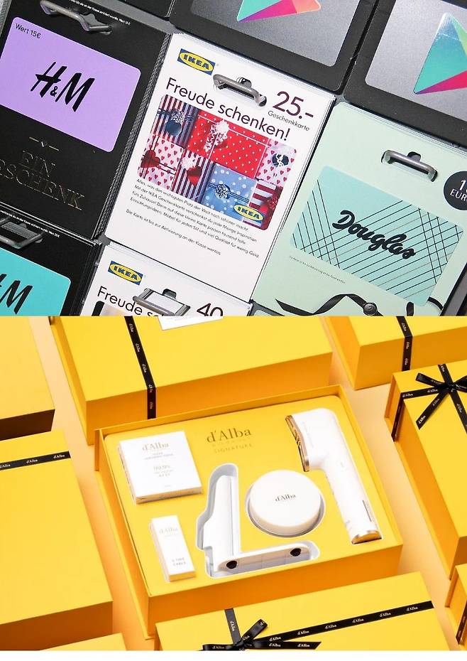 트렌디한 아이템도 명절 선물로 주목받고 있다. 피부 타입을 고려한 화장품, 흔하지 않은 향으로 개성을 드러낼 수 있는 니치 향수, 디지털 기프트카드나 모바일 상품권 등은 특히 유행에 민감한 젊은 세대에게 인기다. 달바 제공