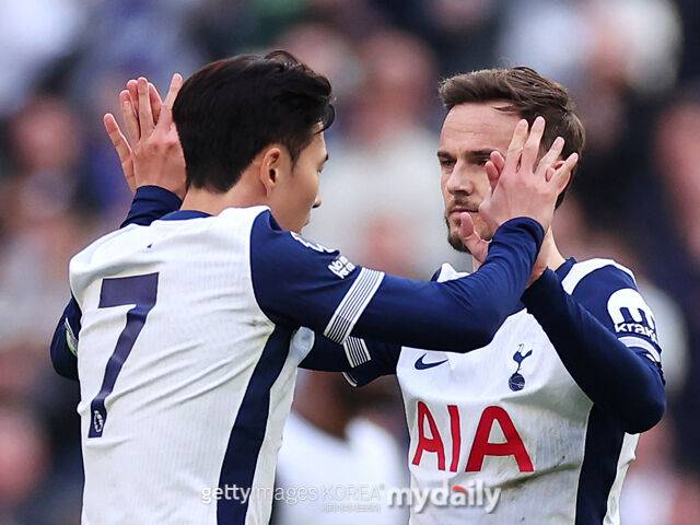 손흥민과 매디슨/게티이미지코리아