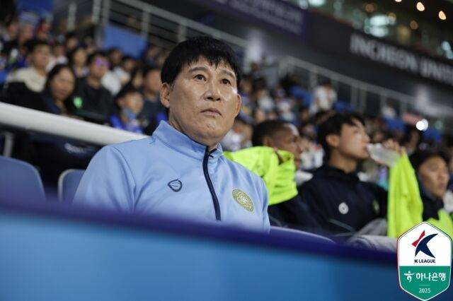 고정운 감독./한국프로축구연맹