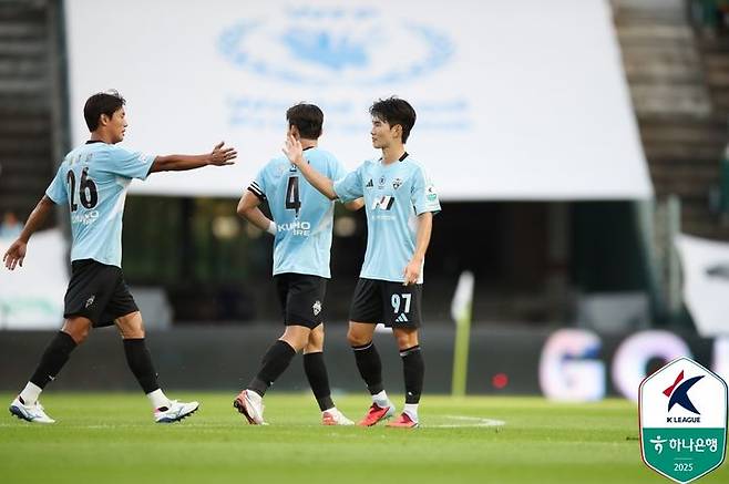 [서울=뉴시스] 프로축구 K리그1 전북현대의 김진규. (사진=한국프로축구연맹 제공) *재판매 및 DB 금지