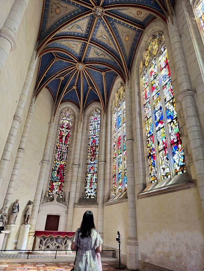 블루아성 루이 12세 건물 생칼레 예배당.