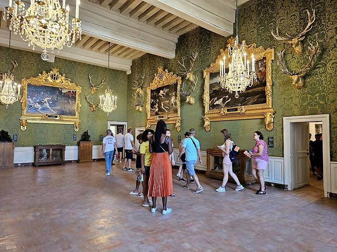 샹보르성 사냥의 방.