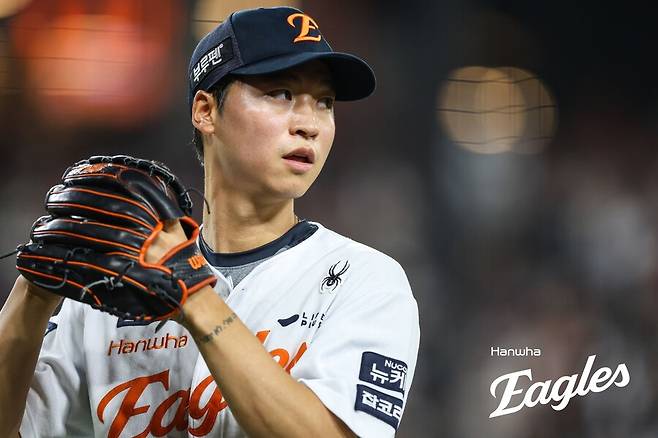 ▲ 엄상백 ⓒ한화 이글스
