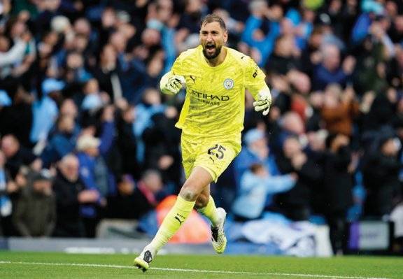 최근 맨시티에 합류한 골키퍼 잔루이지 돈나룸마. GETTYIMAGES&nbsp;