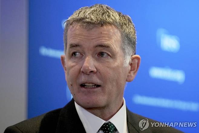 리처드 무어 영국 MI6 국장 [AP 연합뉴스 자료사진. 재판매 및 DB 금지]