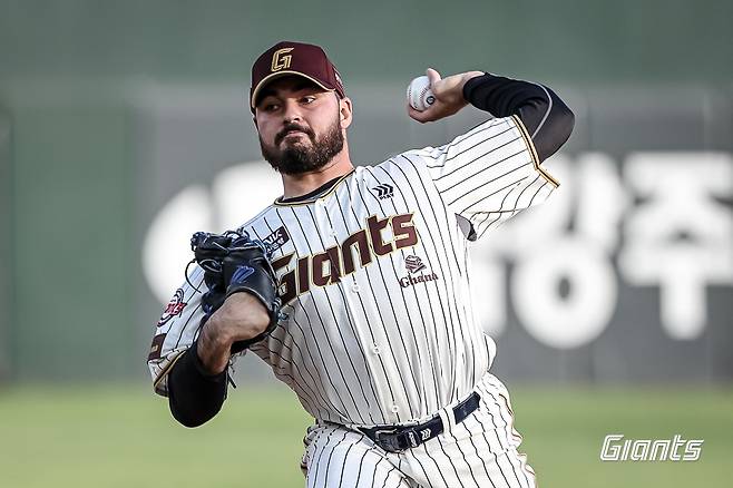 20일 키움 전에 등판한 롯데 감보아 [롯데 자이언츠 제공. 재판매 및 DB 금지]