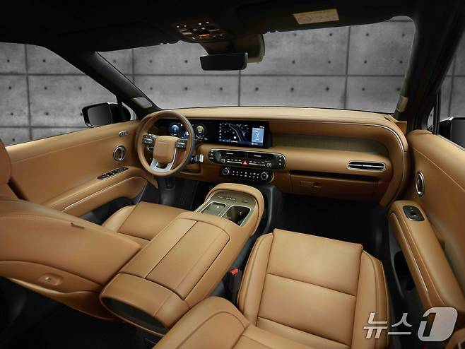 팰리세이드 실내 모습.(현대차 제공)