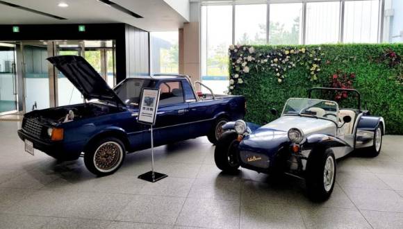 라라클래식모터스의 전기차 개조차량. [사진=라라클래식모터스]