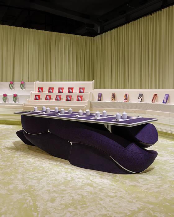 하우스 노웨어 서울 5층에 위치한 누데이크의 티하우스. 사진 아이아이컴바인드