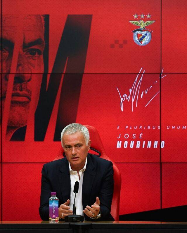 주제 무리뉴 감독./SL 벤피카