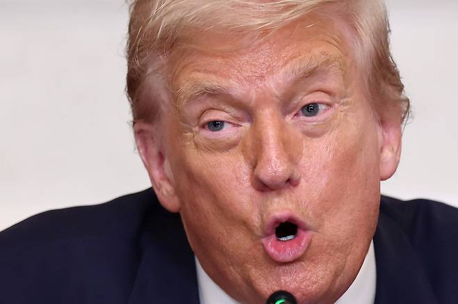 지난 8일(현지시간) 워싱턴 DC에서 도널드 트럼프 미국 대통령 [로이터]