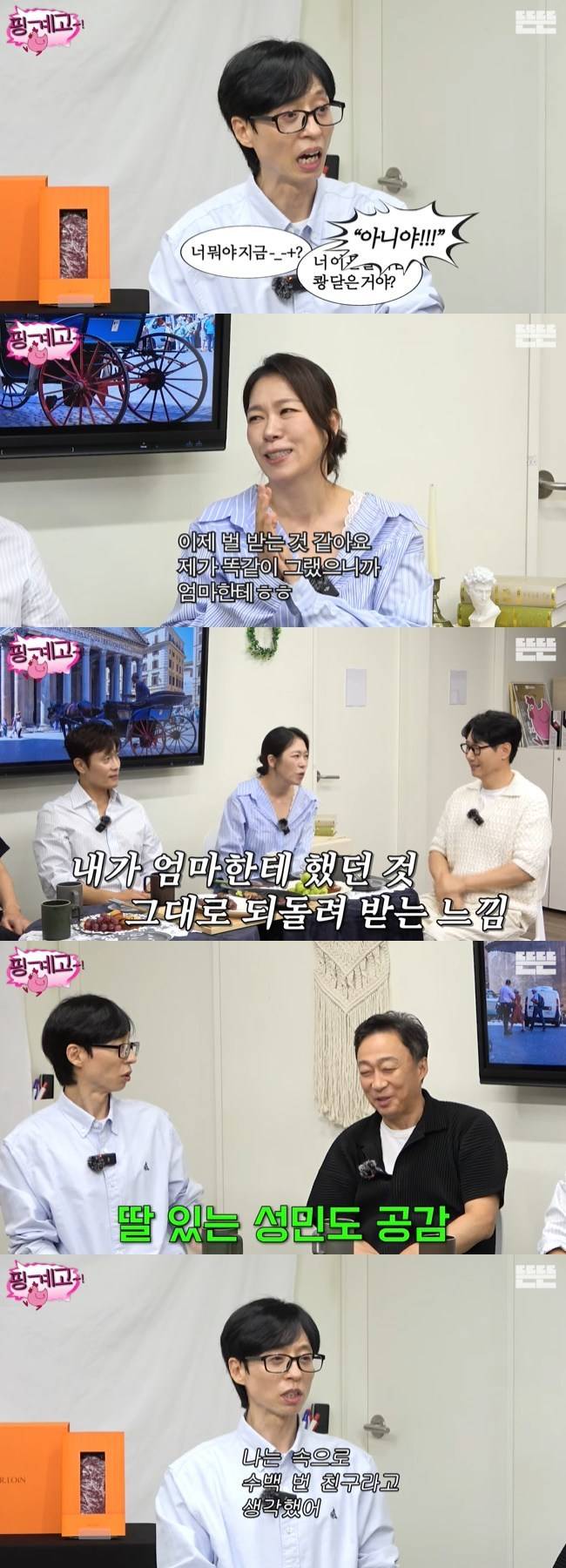 사진=‘뜬뜬’ 채널 ‘핑계고’ 영상 캡처