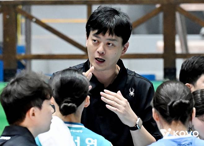 이영택 GS칼텍스 감독. /사진=한국배구연맹(KOVO) 제공