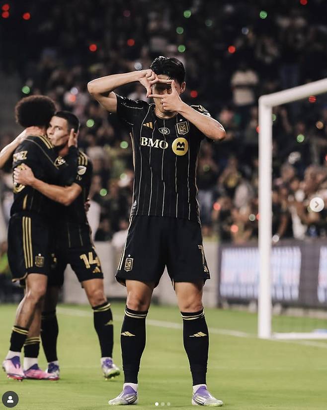 사진=LA FC 공식 SNS 캡처