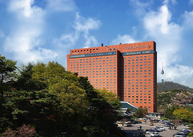 신라호텔 외관. 뉴시스