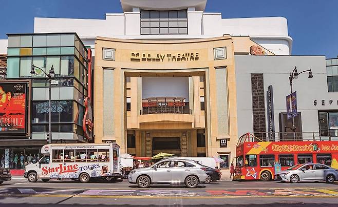 미국 캘리포니아주 로스앤젤레스(LA)에 있는 돌비극장. /사진 셔터스톡