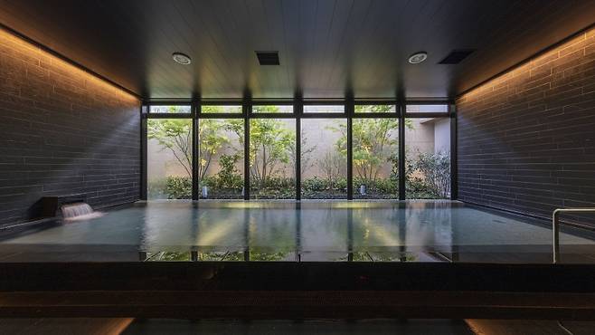 더 블러썸 구마모토의 공중 목욕탕. (호텔스닷컴 제공)