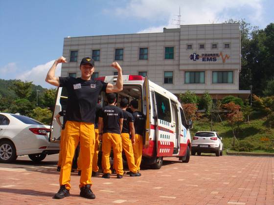 2014년 6월 소방관 시험에 합격한 이수열씨는 경기도 오산 소방학교에서 소방교육을 받았다.