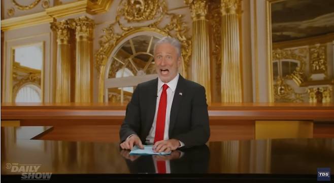 /사진=ABC '데일리쇼' 영상 캡처