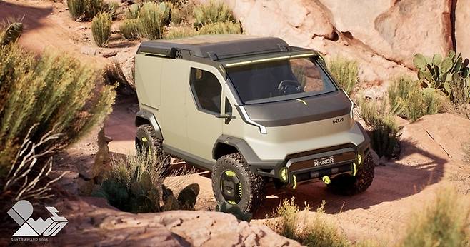 2025 IDEA 디자인 어워드 은상을 받은 기아 PV5 위켄더 [사진출처=기아]