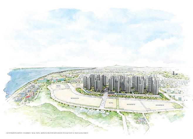 운정 아이파크 시티 일러스트 조감도 [사진 = HDC현대산어개발]