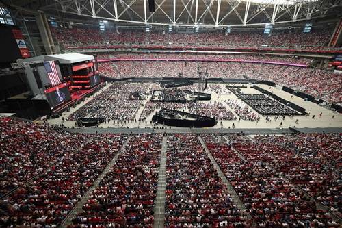 찰리 커크 추모식 [AFP = 연합뉴스]