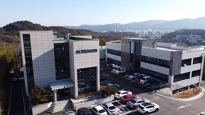 알테오젠 본사 전경. [알테오젠]