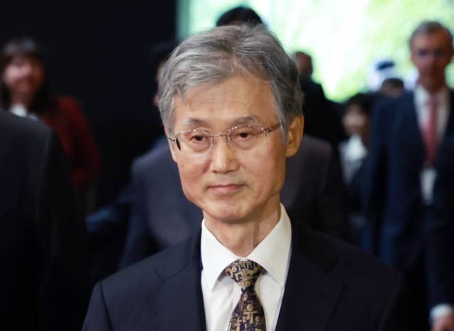 ▲조희대 대법원장이 22일 서울 중구 신라호텔에서 열린 '2025 세종 국제 콘퍼런스' 개회식에 참석하고 있다. ⓒ연합뉴스