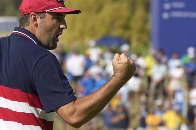 2023년 로마에서 열린 라이더컵에 출전한 스코티 셰플러. AP연합뉴스