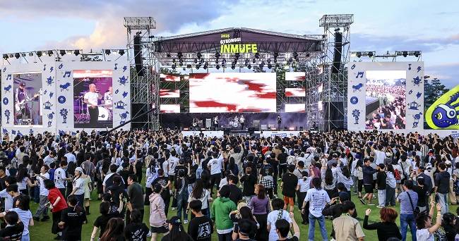 '경기인디뮤직페스티벌 2025' 현장 ⓒ화성시 제공