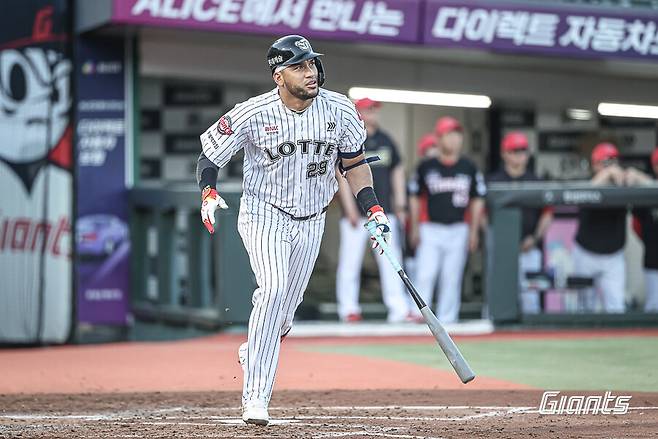 ▲ 빅터 레이예스 ⓒ롯데 자이언츠