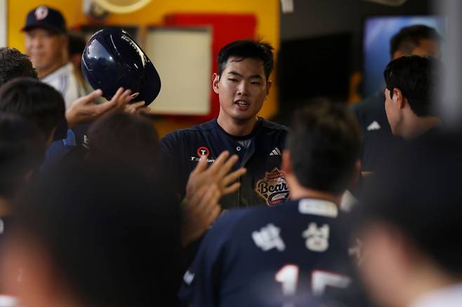 두산 베어스 외야수 홍성호. /사진=두산 베어스 제공