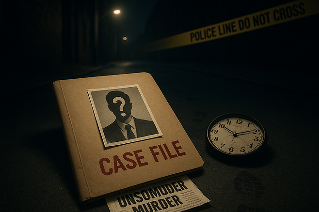 AI에 의뢰해 미제사건 개념을 형상화한 이미지. 사진=ChatGPT