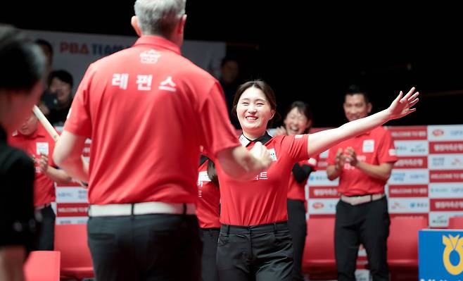 SK렌터카가 8연승을 거두며 팀리그 3라운드에서 우승했다.(PBA 제공)