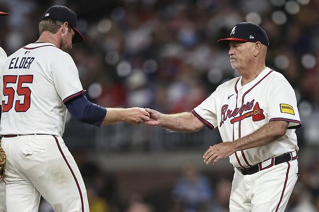 브라이언 스닛커 애틀랜타 감독. AP연합뉴스