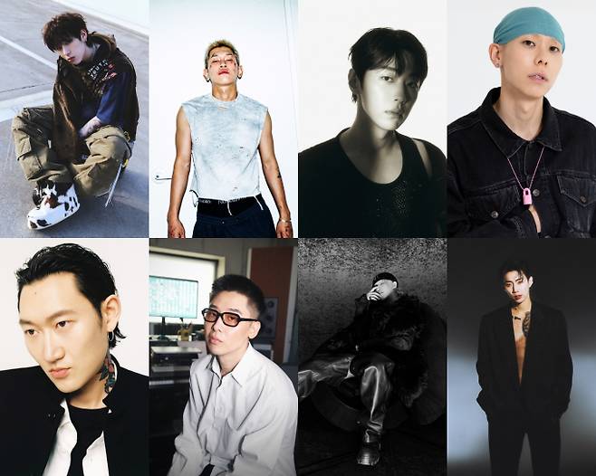 ‘쇼미더머니12’ 지코→릴 모쉬핏, 프로듀서 라인업 공개 (제공: 각 소속사 제공)