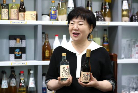 김나영 대전부르스주조 농업회사법인 대표. 김영태 기자