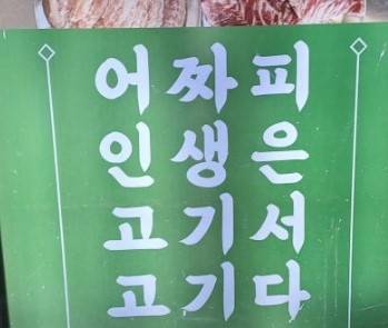 젊은이들 티셔츠에서 흔히 보는 문구. 그들의 숨은 절망을 표현한 듯싶어서 필자는 불편했다.  SNS 캡처