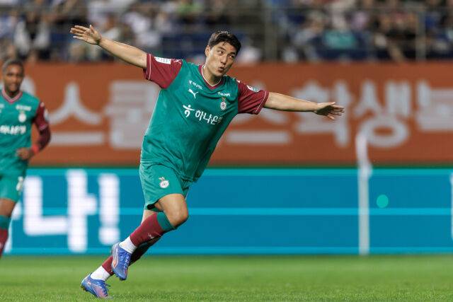 하나은행 K리그1 2025 30라운드 MVP 대전 주민규./한국프로축구연맹
