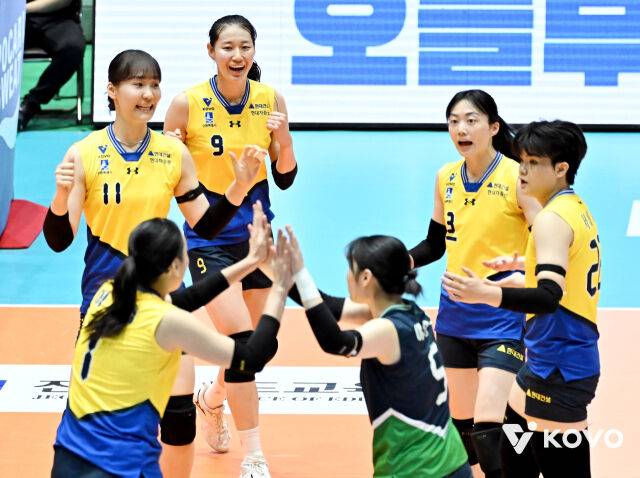 현대건설 선수단./KOVO