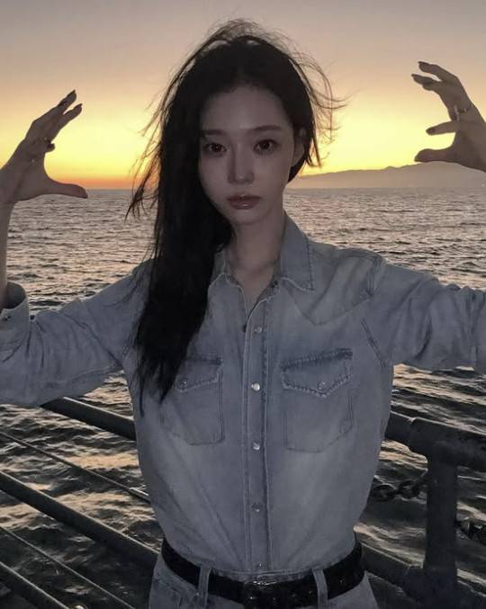 윈터 소셜 계정 캡처