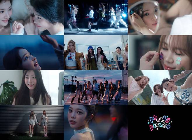 [서울=뉴시스] 하츠투하츠 '프리티 플리즈' 뮤직비디오. (사진 =SM엔터테인먼트 제공) 2025.09.23. photo@newsis. *재판매 및 DB 금지