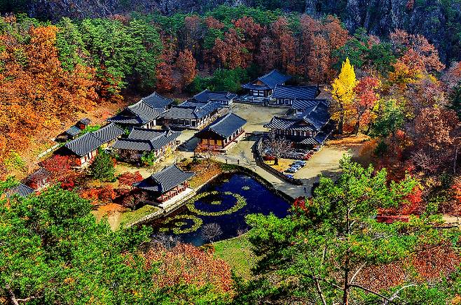 불영사. 울진군 제공