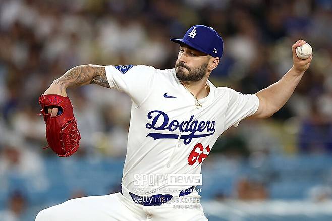 ▲ LA 다저스 투수 태너 스캇.