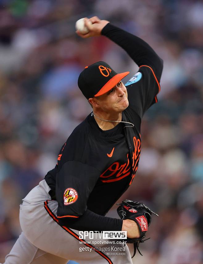 ▲ 2024년 볼티모어 소속 당시의 터커 데이비슨.&nbsp;