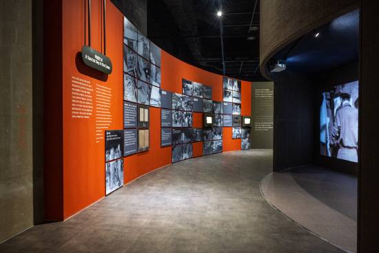 거제포로수용소유적공원 유적박물관 내부 모습. 사진=거제해양관광개발공사