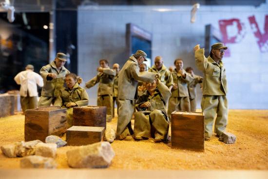 거제포로수용소유적공원 포로생활관 내부 모습. 사진=거제해양관광개발공사